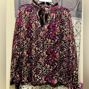 Ophelia Roe | floral blouse | Large